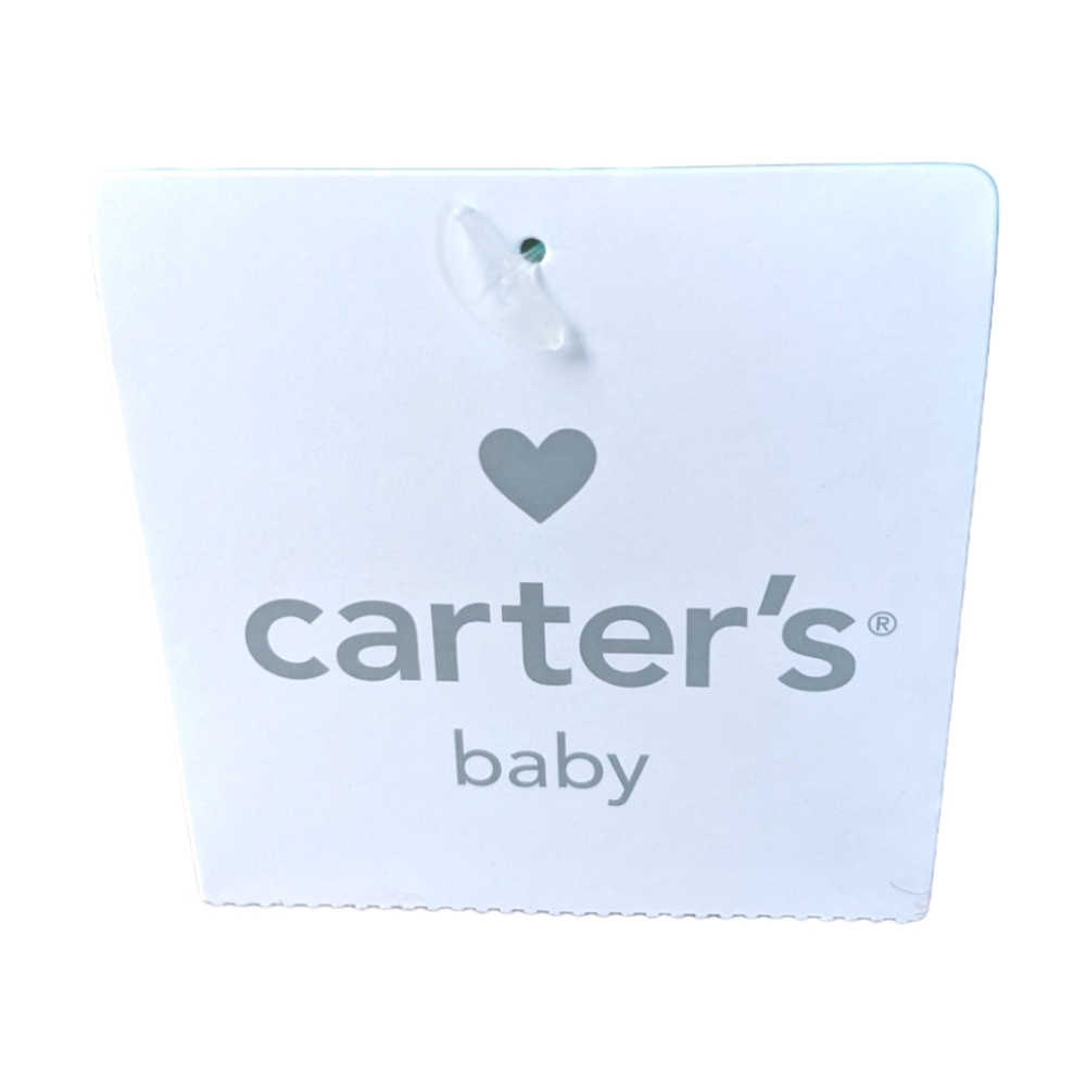 Carter's Girls 3m Pink/Teal Graphic Onsie - Picture 5 of 6